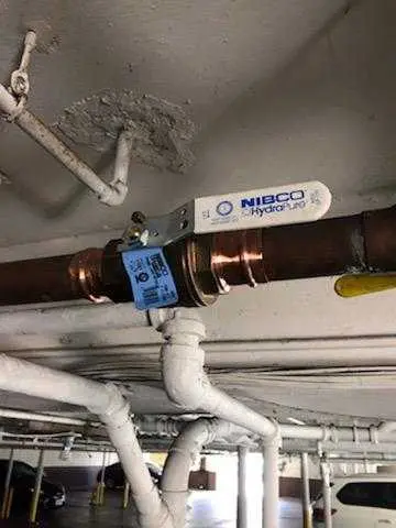 Copper pipe repair and valve work for Gas Leak Detection in University